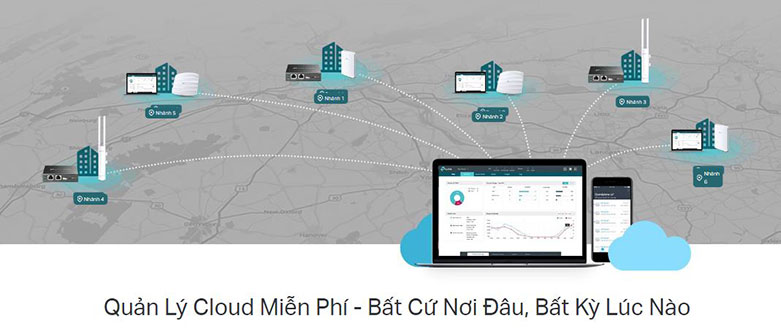 Omada Cloud Controller TP-Link OC200 | Quản lý Cloud miễn phí 