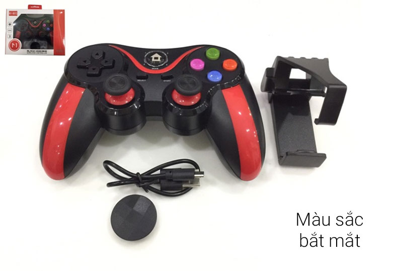 Tay cầm gamepad bluetooth N1-9013 | Màu sắc băt mắt 