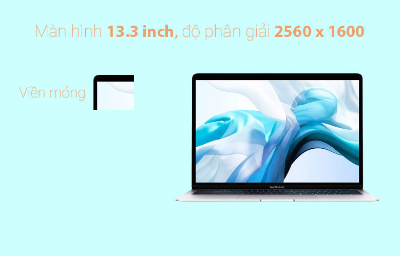 Laptop MacBook Air 2020 13.3" MGN93SA/A | Sử dụng văn phòng, đồ họa mượt mà 