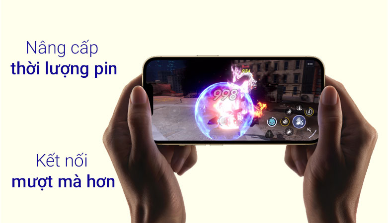 Điện Thoại Di Động iPhone 13 Pro 128GB Graphite (MLV93VN/A) (Graphite) | Nâng cấp thời lượng pin