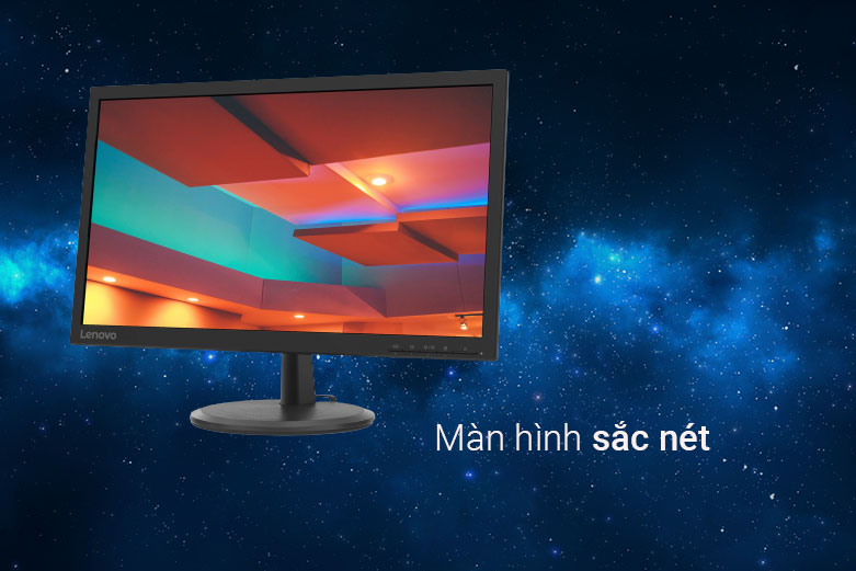 Màn hình LCD Lenovo 21.5'' C22-20 (1920 x 1080, TN, 75Hz, 5ms) | Thiết kế chân đế nhỏ gọn