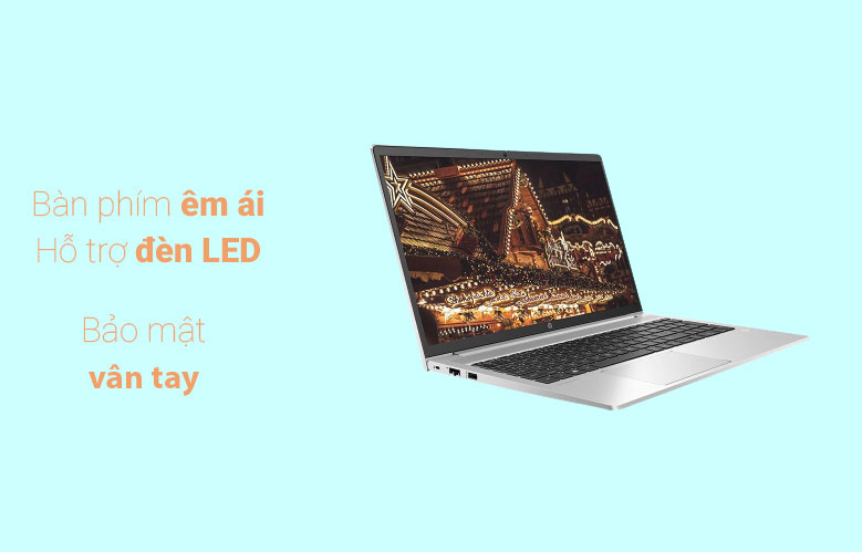 Laptop HP ProBook 450 G8-2H0U4PA | bàn phím êm ái 