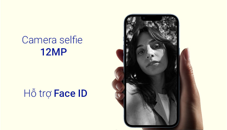 Điện Thoại Di Động iPhone 13 Pro 128GB Graphite (MLV93VN/A) (Graphite) | Camera selfie 12MP