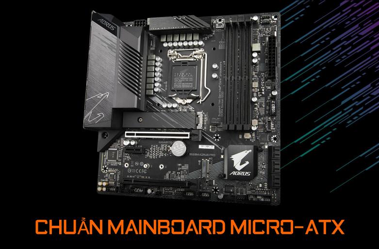 Mainboard Gigabyte B560M AORUS PRO |Chuẩn Micro-ATX