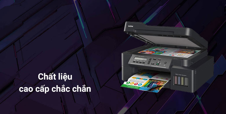 Máy in Brother DCP-T820DW | Chất liệu cao cấp chắc chắn