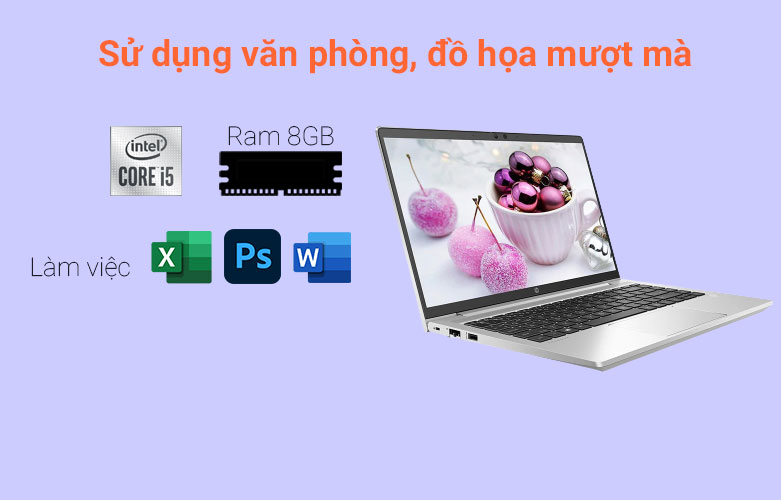 Laptop HP ProBook 440 G8-342H3PA (i5-1135G7) (Bạc) | Hiệu năng tối ưu