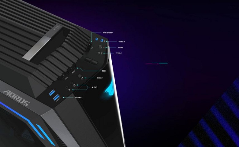 Case Gigabyte Aorus C700 Glass Full Tower | Giao diện mở rộng