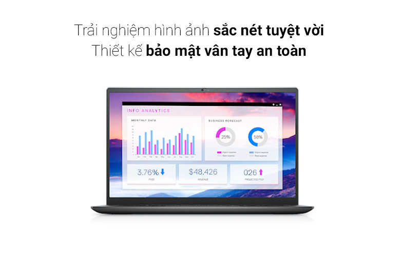 Laptop Dell Vostro 5410 (V4I5214W1) | trải nghiệm hình ảnh đẹp