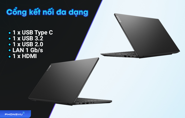 Lenovo V15 G2 ITL-82KB00QMVN | Đa dạng cổng kết nối