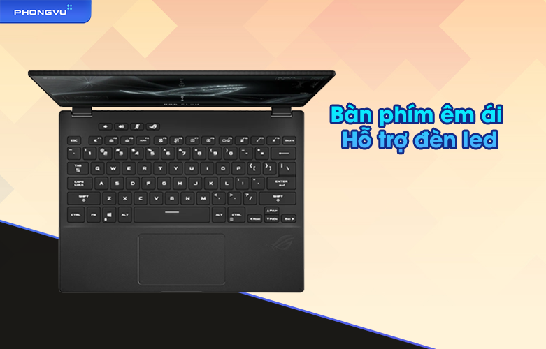 Laptop Asus ROG Flow X13 GV301RC-LJ050W | Bàn phím êm ái