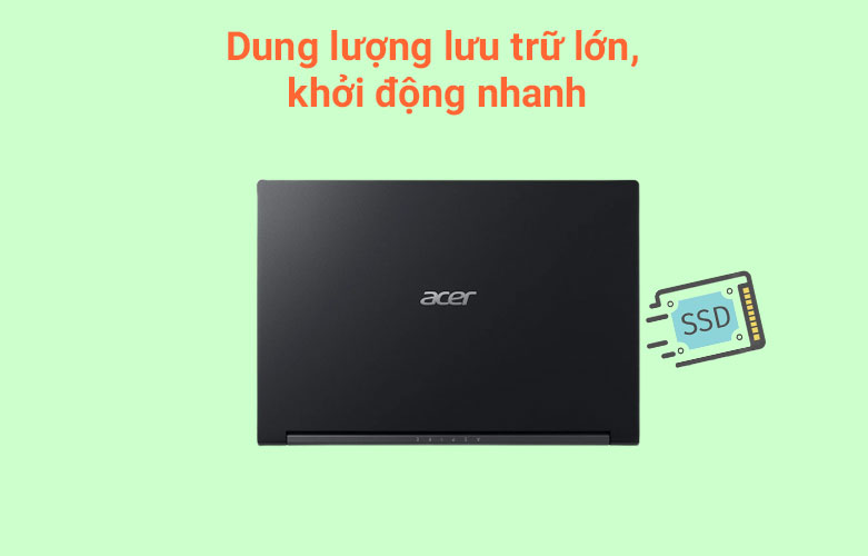 Máy tính xách tay/ Laptop Acer Aspire 7 A715-42G-R05G (NH.QAYSV.007) | Sử dụng văn phòng, đồ họa mượt mà