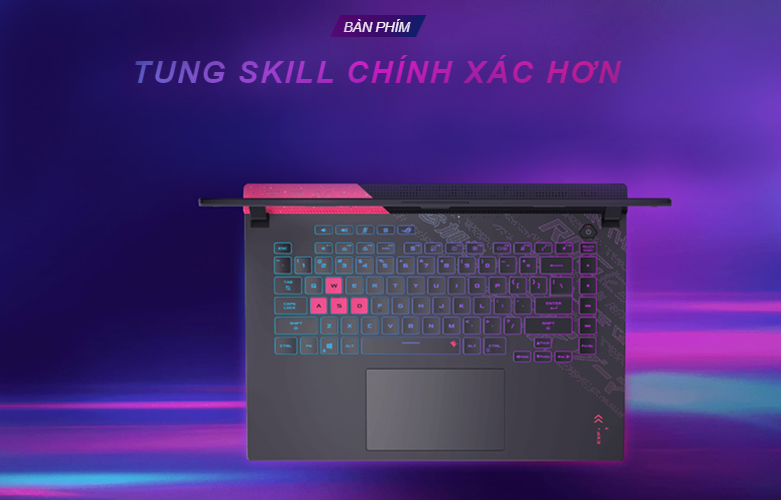 Máy tính xách tay/ Laptop Asus ROG Strix G513IH-HN015T (AMD Ryzen 7 4800H) (Xám) | Tung skill chính xác hơn