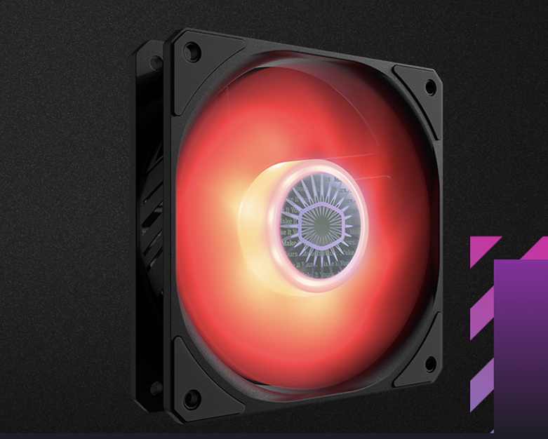 Quạt case Cooler Master SickleFlow 120 RED | Cập nhật đèn LED mới