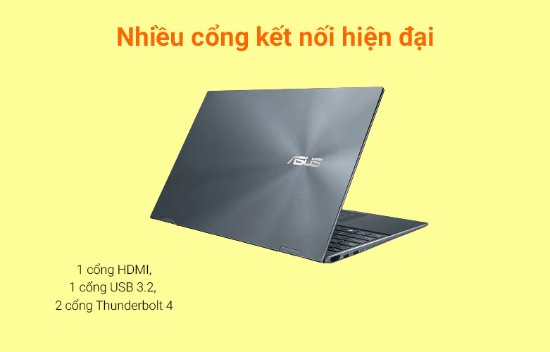 Máy tính xách tay/ Laptop Asus UX363EA-HP726W (i5-1135G7) (Xám) | Dung lượng lưu trữ lớn