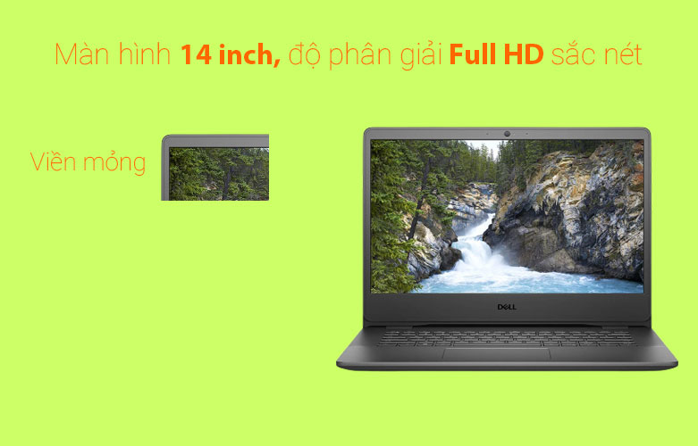 Máy tính xách tay/ Laptop Dell Vostro 3400 | Thiết kế gọn nhẹ sang trọng