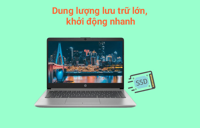 Máy tính xách tay/ Laptop HP 240 G8 (519A4PA) (i3-1005G1) | Sử dụng văn phòng mượt mà