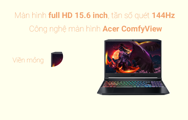 Laptop Acer Nitro 5 AN515-57-71VV (NH.QENSV.005) | Màn hình Full HD