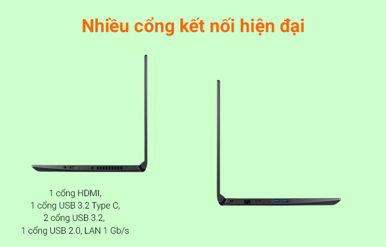 Máy tính xách tay/ Laptop Acer Aspire 7 A715-42G-R05G (NH.QAYSV.007) | Dung lượng lưu trữ lớn