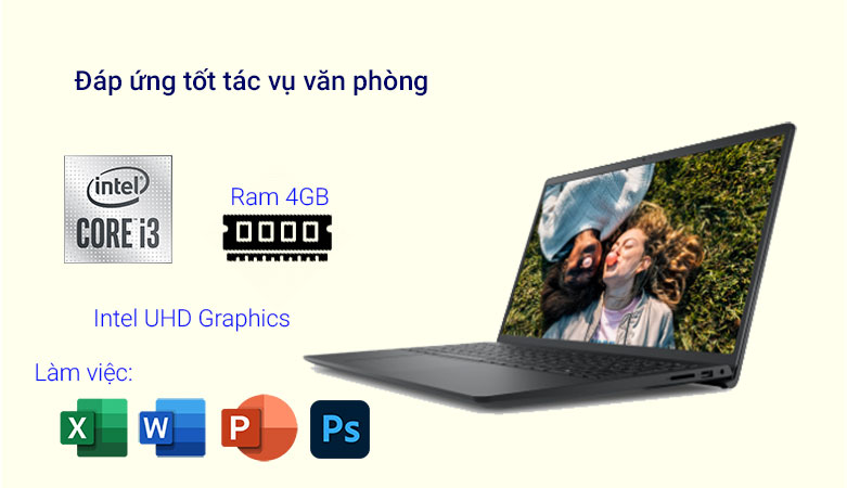 Máy tính xách tay/ Laptop Dell Inspiron 15 3511 | Đáp ứng tốt tác vụ văn phòng