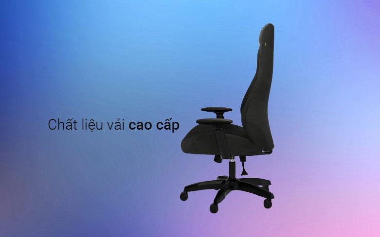 Ghế gaming Corsair TC60 Fabric Black | Chất liệu vải cao cấp