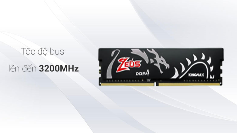 Ram Kingmax 8GB DDR4-3200 HEATSINK | Tiết kiệm điện năng