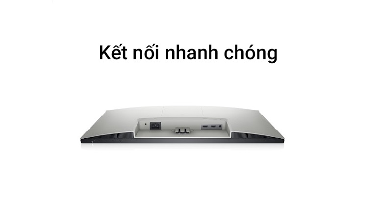 Màn hình LCD Dell 31.5'' S3221QS (3840x2160, VA, 60Hz, 4ms GtG, AMD Freesync) | Kết nối nhanh chóng