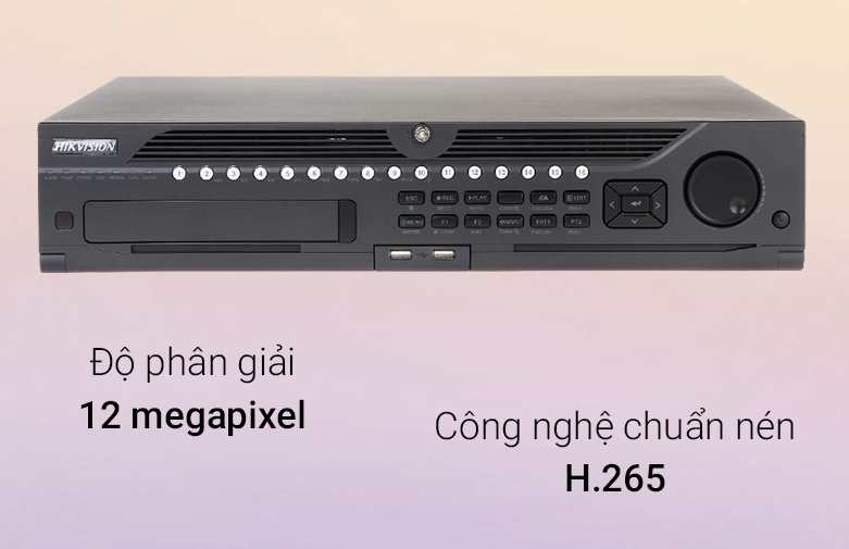 Đầu ghi Hikvision DS-9664NI-I8 | Kết nối băng thông cao