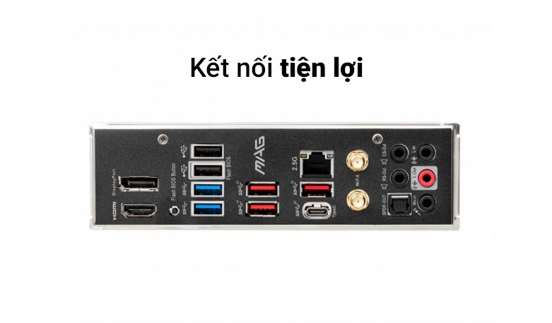 Bo mạch chính/ Mainboard MSI MAG Z690 TOMAHAWK WIFI DDR4| Kết nối tiện lợi