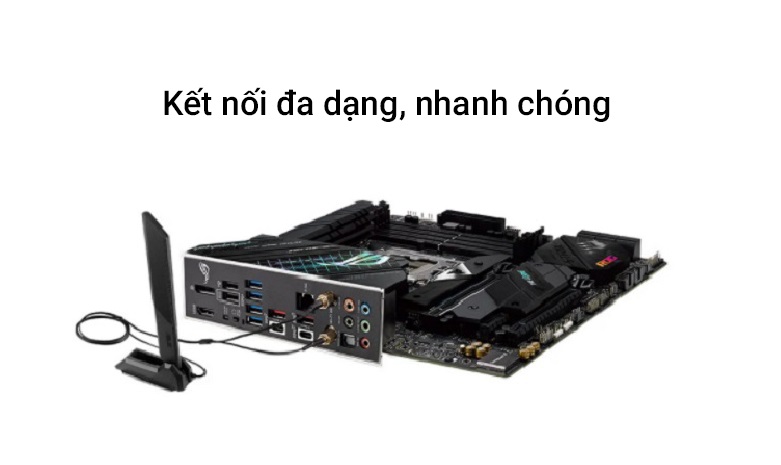 Mainboard ASUS ROG STRIX Z690-G GAMING WIFI | Kết nối đa dạng