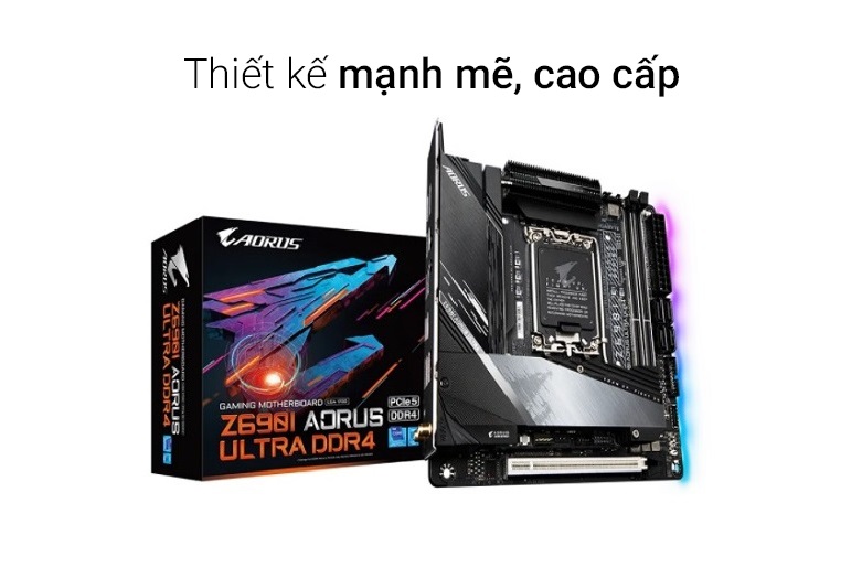 Bo mạch chính/ Mainboard Gigabyte Z690I A ULTRA DDR4 | Thiết kế mạnh mẽ, cao cấp