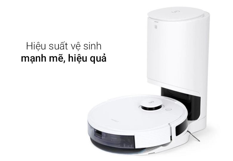 Robot hút bụi lau nhà Ecovacs Deebot N8 Pro Plus | Hiệu suất vệ sinh mạnh mẽ