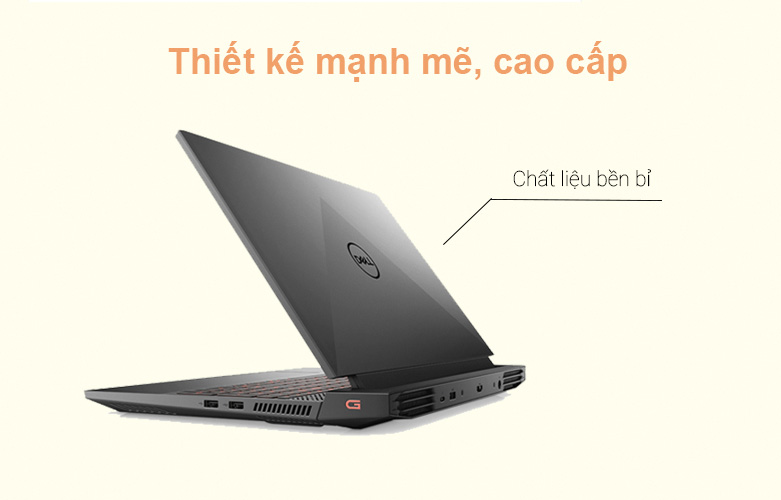 Máy tính xách tay/ Laptop Dell Gaming G15 5511 (5511-P105F006AGR) (i7-11800H) (Xám) | Thiết kế hiện đại