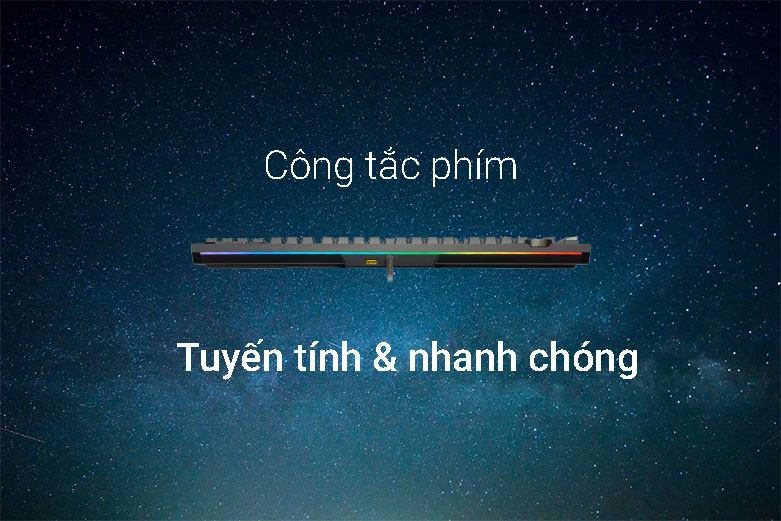 Bàn phím cơ Corsair K100 RGB MX Speed | Công tắc phím