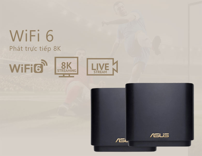Thiết bị mạng/Router Wifi ASUS XD4 (B- 2- PK) | Chuẩn Wifi 6