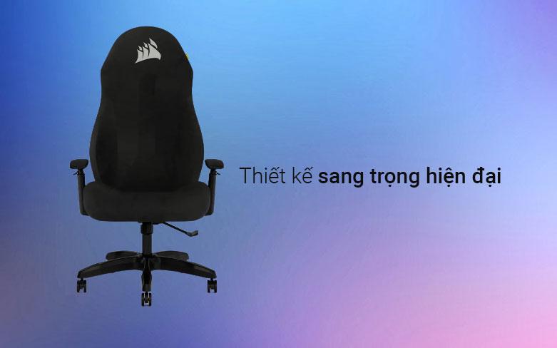 Ghế gaming Corsair TC60 Fabric Black | Thiết kế sang trọng hiện đại