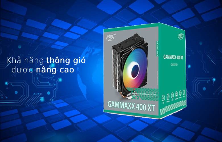 Quạt CPU Deepcool Gammaxx 400 XT | Lưu lượng không khí 56.6 CFM