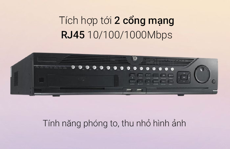 Đầu ghi Hikvision DS-9664NI-I8 | Tính năng phóng to thu nhỏ ảnh