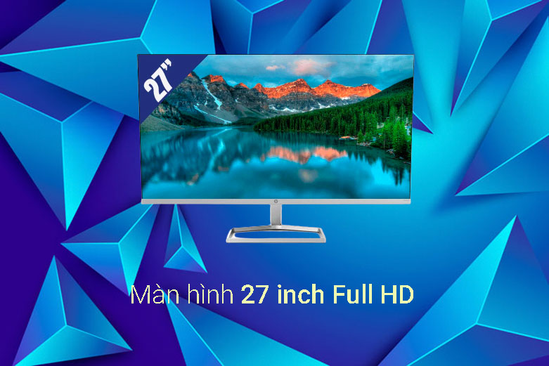 Màn hình LCD HP 27'' M27f (1920x1080, IPS, 60Hz, 5ms) | Kết nối thiết bị ngoại vi