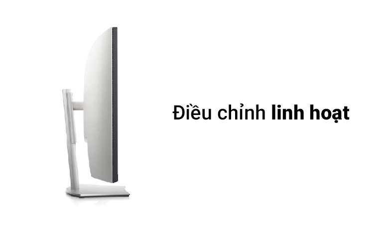 Màn hình LCD Dell 31.5'' S3221QS (3840x2160, VA, 60Hz, 4ms GtG, AMD Freesync) | Điều chỉnh linh hoạt