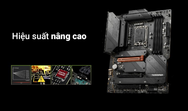 Bo mạch chính/ Mainboard MSI MAG Z690 TOMAHAWK WIFI DDR4| Hiệu suất nâng cao