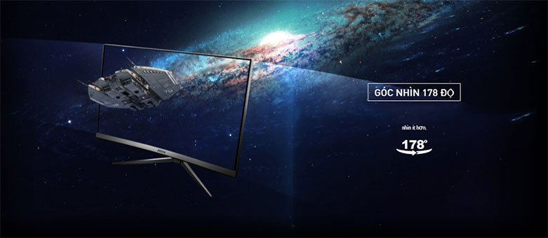 Màn hình LCD MSI 27'' Optix G27CQ4 ( 2560 x 1440,VA, 165Hz, 1ms) | Công nghệ AMD FreeSync