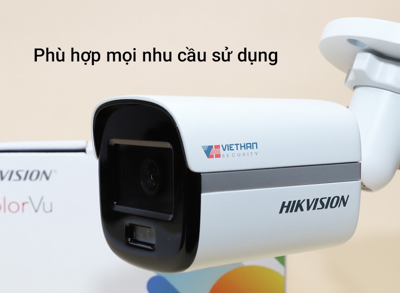Camera ColorVu HIKVISION DS-2CE10DF0T-F| Phù hợp mọi nhu cầu sử dụng