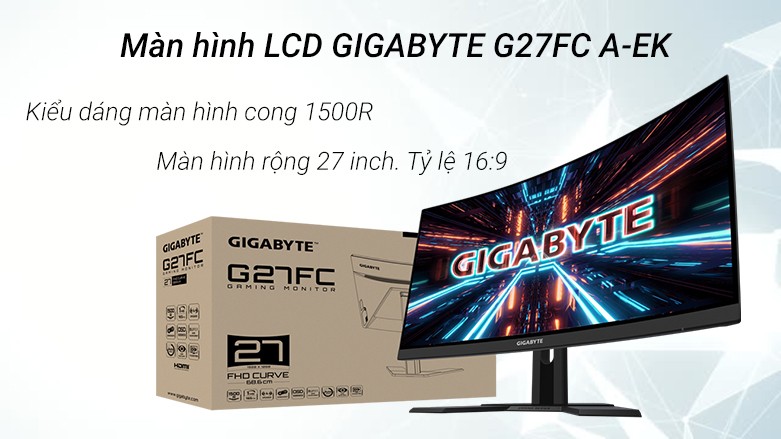 Màn hình LCD 27'' GIGABYTE G27FCA-EK| Màn hình LCD