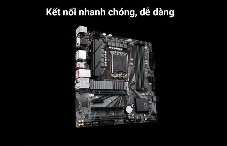 Bo mạch chính Gigabyte B660M D3H DDR4 - Kết nối nhanh chóng