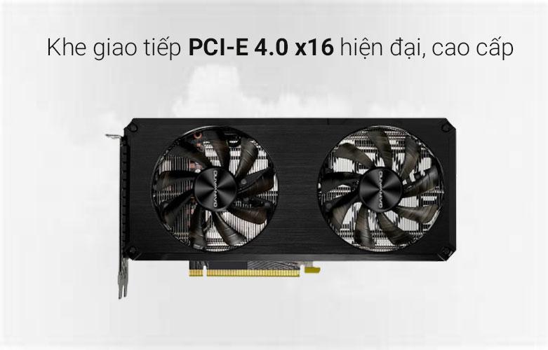 Card màn hình Gainward RTX3060Ti | Khe giao tiếp cao cấp