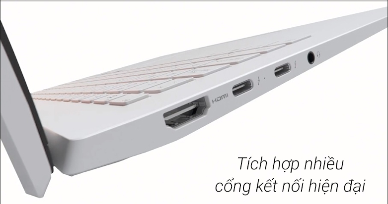 Máy tính xách tay LG Gram 2021 16Z90P G.AH73A5 | Tích hợp nhiều cổng kết nối