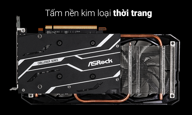 Card màn hình/ VGA ASRock Radeon RX 6600 Challenger D 8GB | Kem Nano tản nhiệt