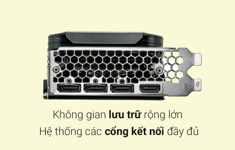 Card màn hình Gainward RTX3070Ti PHOENIX | Không gian lưu trữ rộng lớn