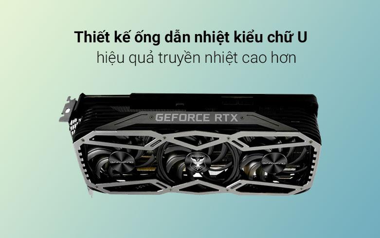 Card màn hình Gainward RTX3080Ti PHOENIX | Thiết kế ống dẫn hình chữ U