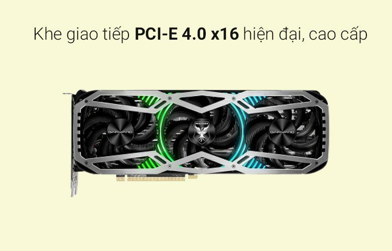 Card màn hình Gainward RTX3070Ti PHOENIX | Khe giao tiếp hiện đại